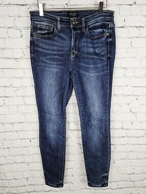 JUDY BLUE | Breckenridge mid rise skinny stretch jeans